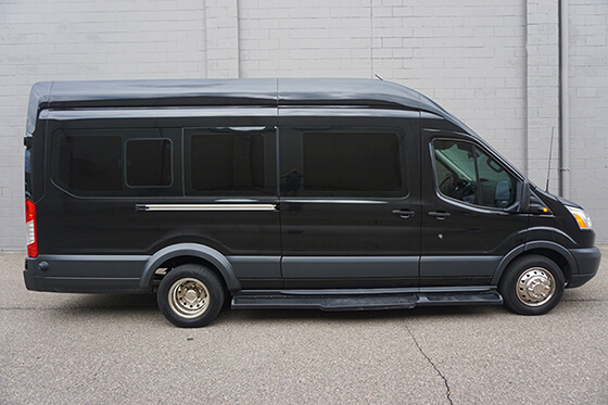 Limo van rental in Bakersfield